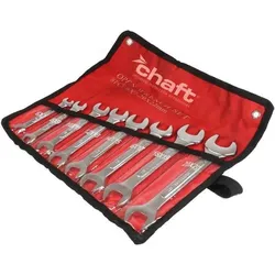Chaft, Schraubenschlüssel, Set mit 8 Flachschlüsseln