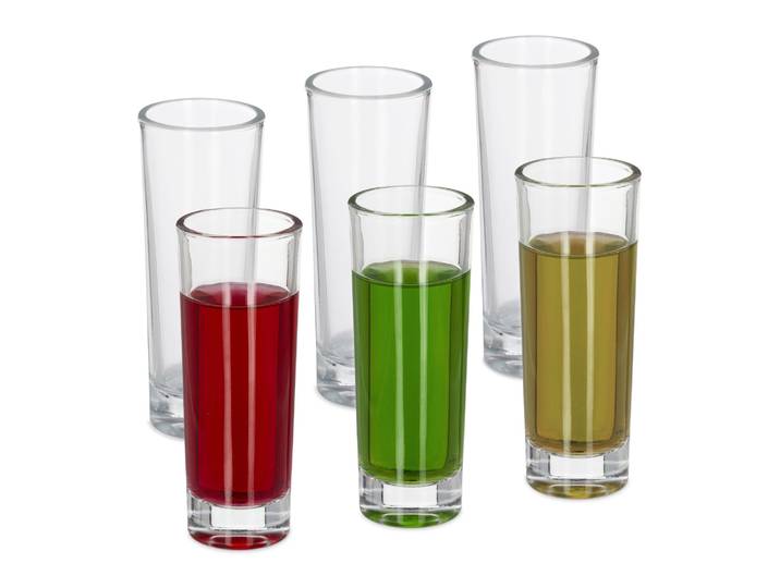 Schnapsgläser 6er-Set 6cl Schmal Transparent