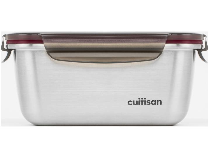 Glasslock Cuitisan Edelstahldose mit Clip-Deckel