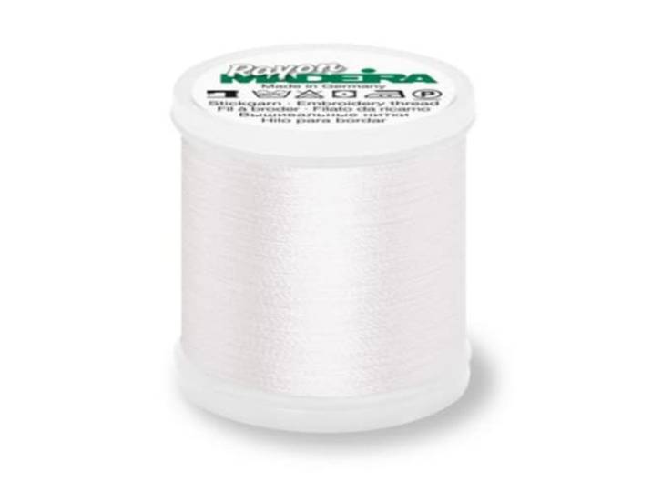 Madeira M9840-1001 machineborduurgaren, 1001 wit, 200 m
