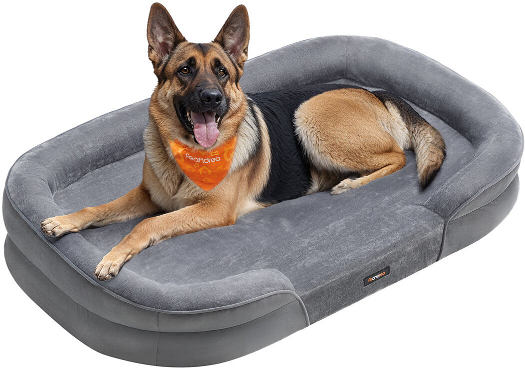FEANDREA Pet Bed Grey Extra Small (1 - 10 lbs)