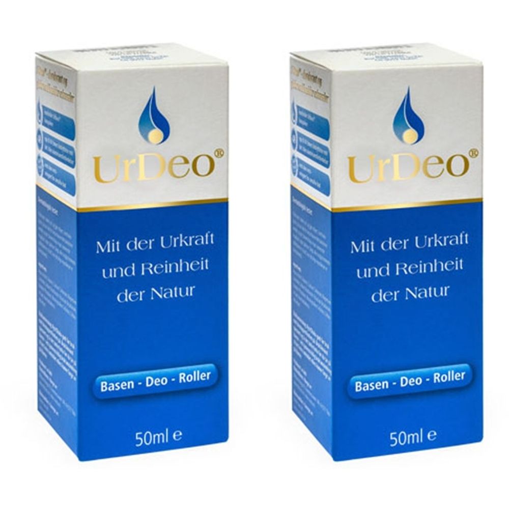 Ur-Deo Deodorant Roll-On x2 2x50 ml Roller
