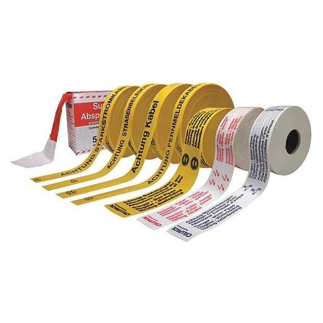 CellPack Trassenband a 250m Rolle 145864 "Achtung Fernmeldekabel" 40mm breit (40 mm) (145864)