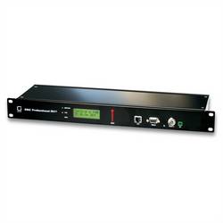GUDE 3011 EMC Professional Zeitserver 19 Rackmount, integrierte Funkuhr, ext. Antenne BNC, 5m, schwarz