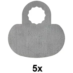 Fein Super Cut 5er Pack Silikon Kitt Schneidmesser Pilzform