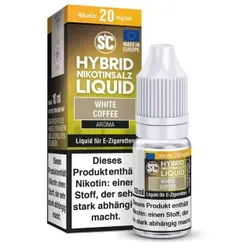 White Coffee Hybrid NicSalt Liquid by SC 10ml / 5mg