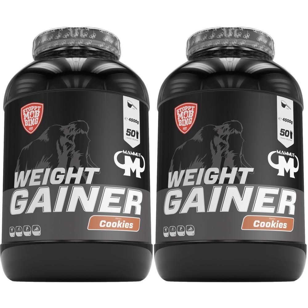 MM Weight Gainer Crash 5000 Cookies Pulver 2x 2x4500 g