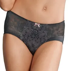 Rosa Faia Fleur High Waist Brief Anthrazit 40 Damen