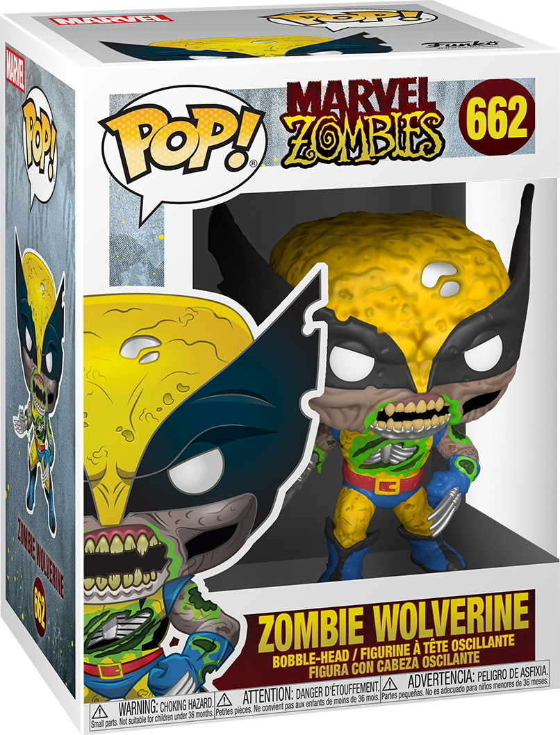 Funko Pop! Marvel Zombies - Zombie Wolverine 662 - Vinyl figuur