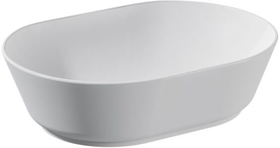 VitrA Options Aufsatzschale 7427B003-0016 54,5x40x15cm, oval, weiß, ohne Hahnloch, ohne Überlauf