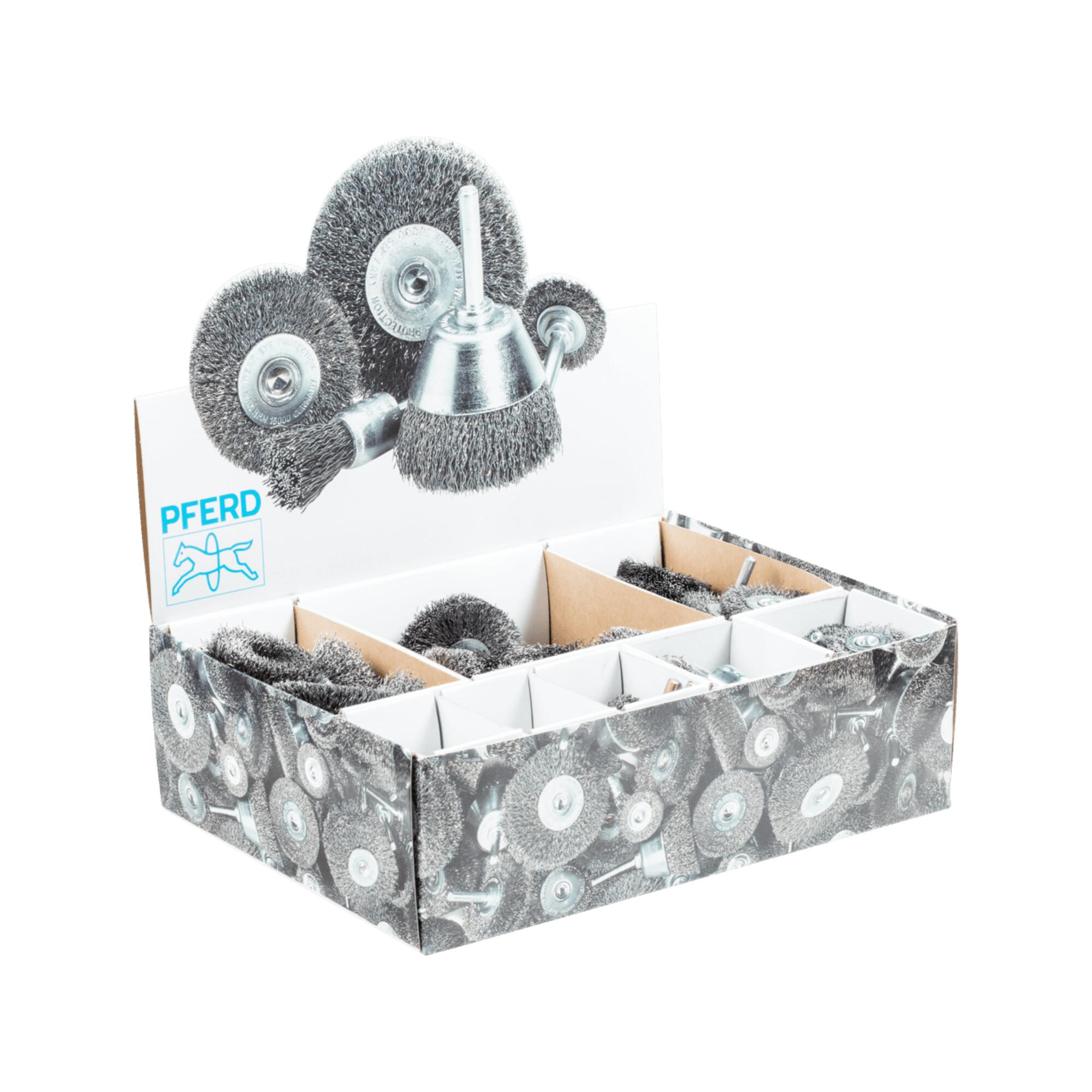 PFERD TOOLS Bürstenset Groß BSO ungezopft Stahl (43900001)