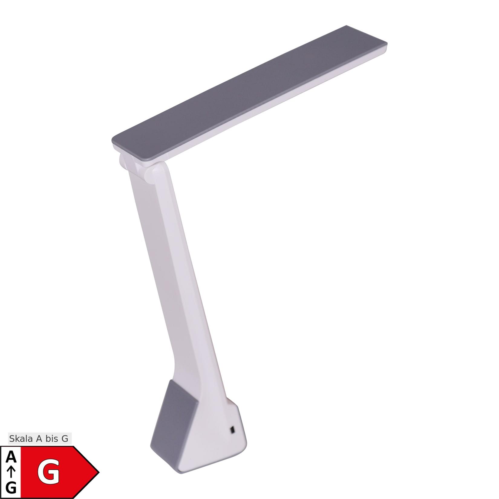 Näve LED / CCT Akku-/Tischleuchte "ULF" H: 26cm grau