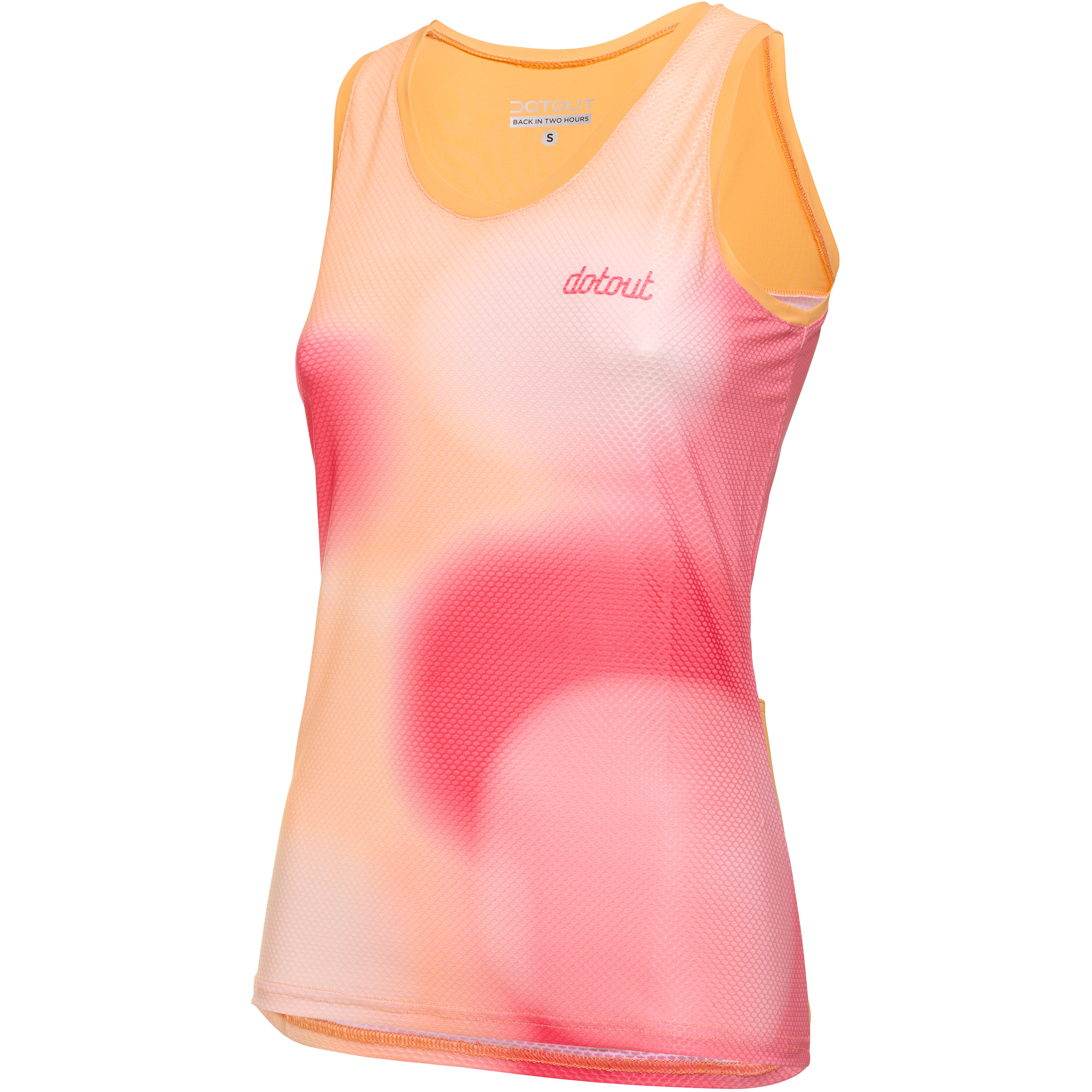 Dotout Mood 3.0 Top Trikot Damen Radtrikots orange Größe M Mountainbike | Rennrad | Gravel