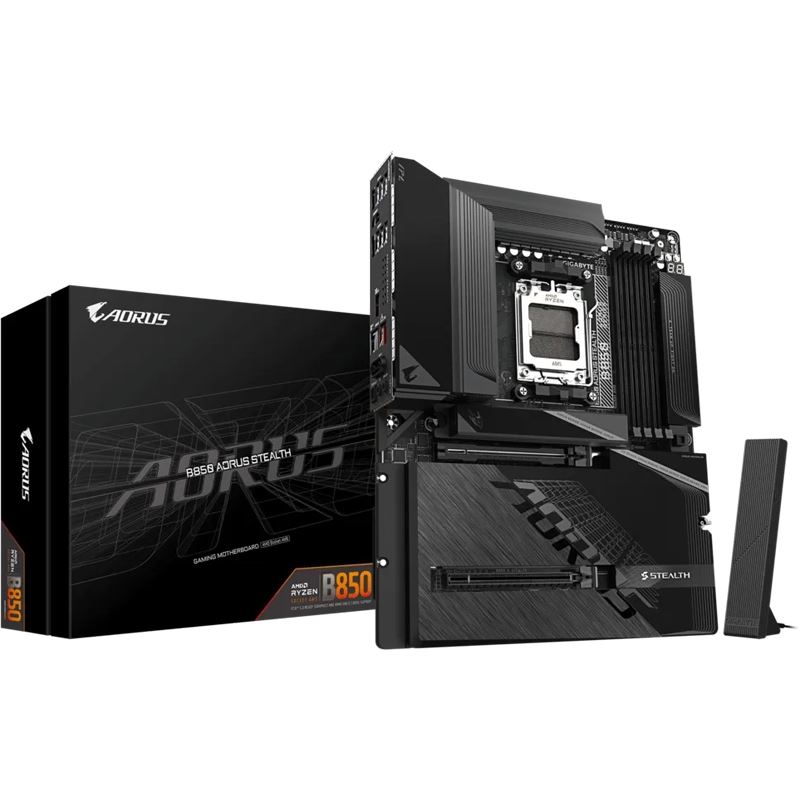 Gigabyte Aorus Stealth AMD B850 So.AM5 DDR5 ATX Retail