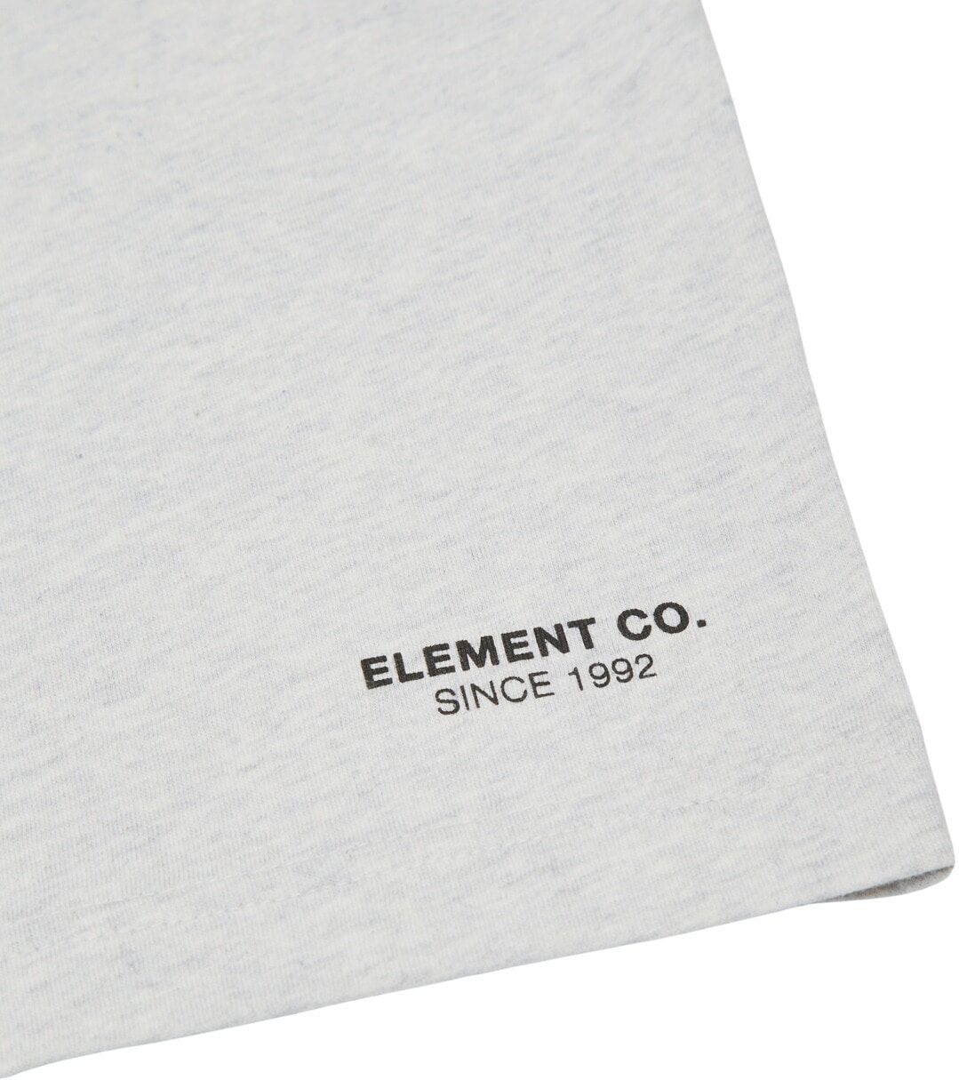 T-Shirt ELEMENT "Element Co Pack", Herren, Gr. XL, grau (midgrauheather, midgrauheather), Obermaterial: 100% Baumwolle., Shirts T-Shirt