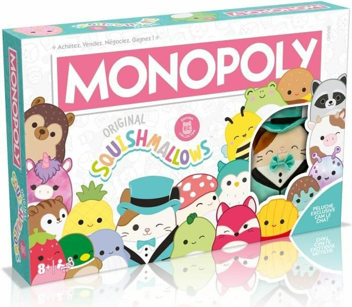 Winning Moves Monopoly Squishmallows Franse versie