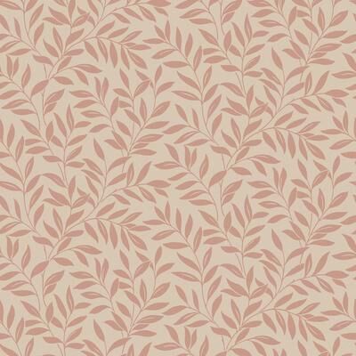 Fine Decor Marin Blush Leaf Trail Wallpaper