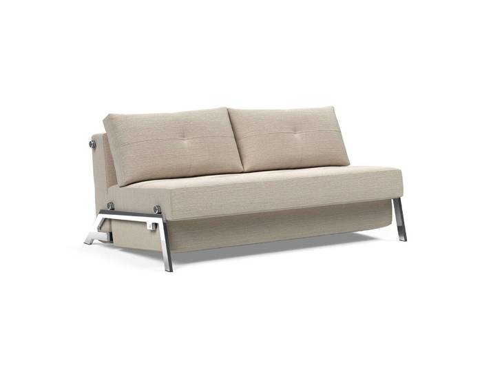 Schlafsofa INNOVATION LIVING ™ Cubed Klappsofa, hochwertige Schlaffunktion, Design und extra Komfort , beige (sand), B:165cm H:79cm T:103cm, Sofas, Schlafsofa, Frontauszug, sehr platzsparend, abgewinkelt Sitzen, waagerecht liegen