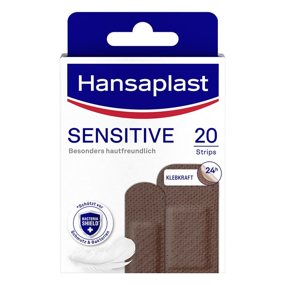 Beiersdorf AG Hansaplast Sensitive Pflasterstrips Hautton Dark 17441978