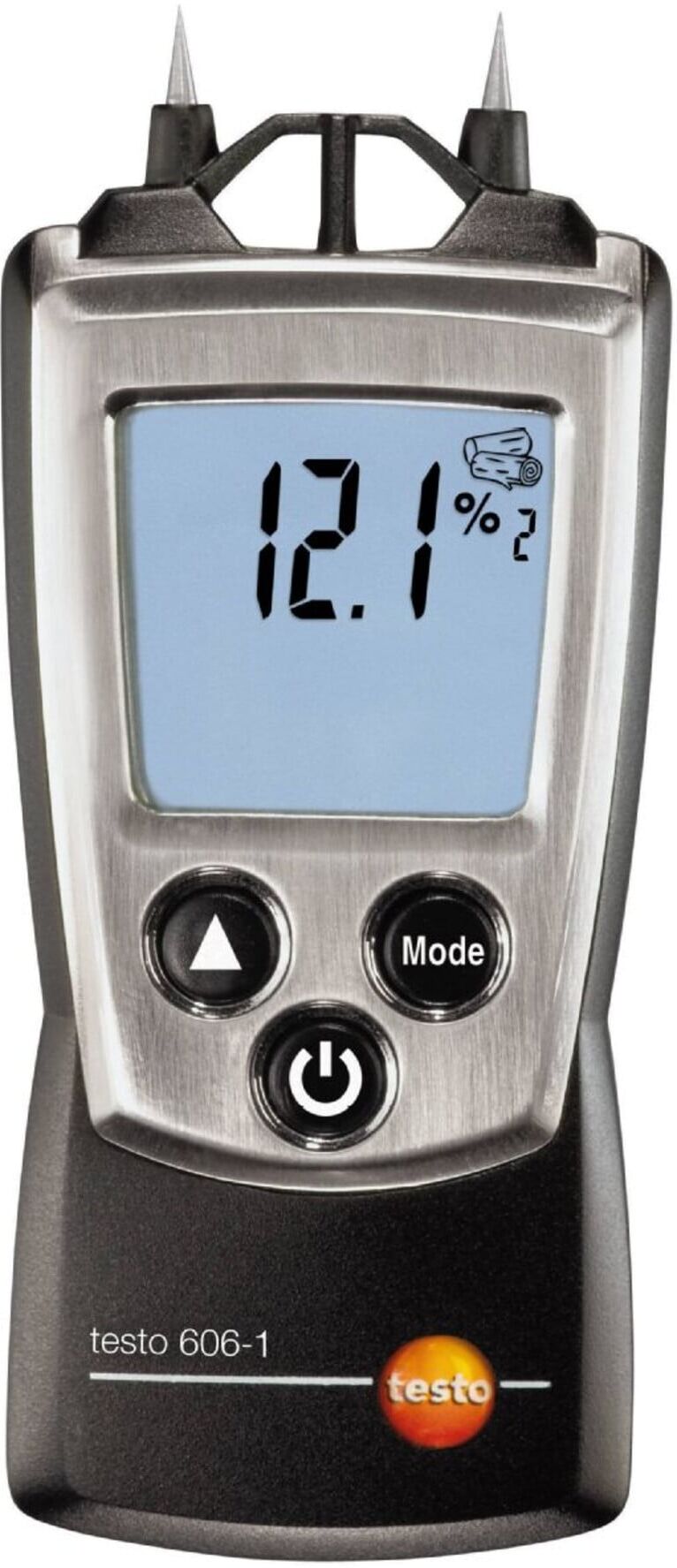 Testo 606-1 Materialfeuchtemessgerät mit Holzfeuchtemessung und Schutzkappe, 0560 6060)