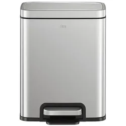 EKO Madison Pedalabfalleimer, Abfalleimer, Silber