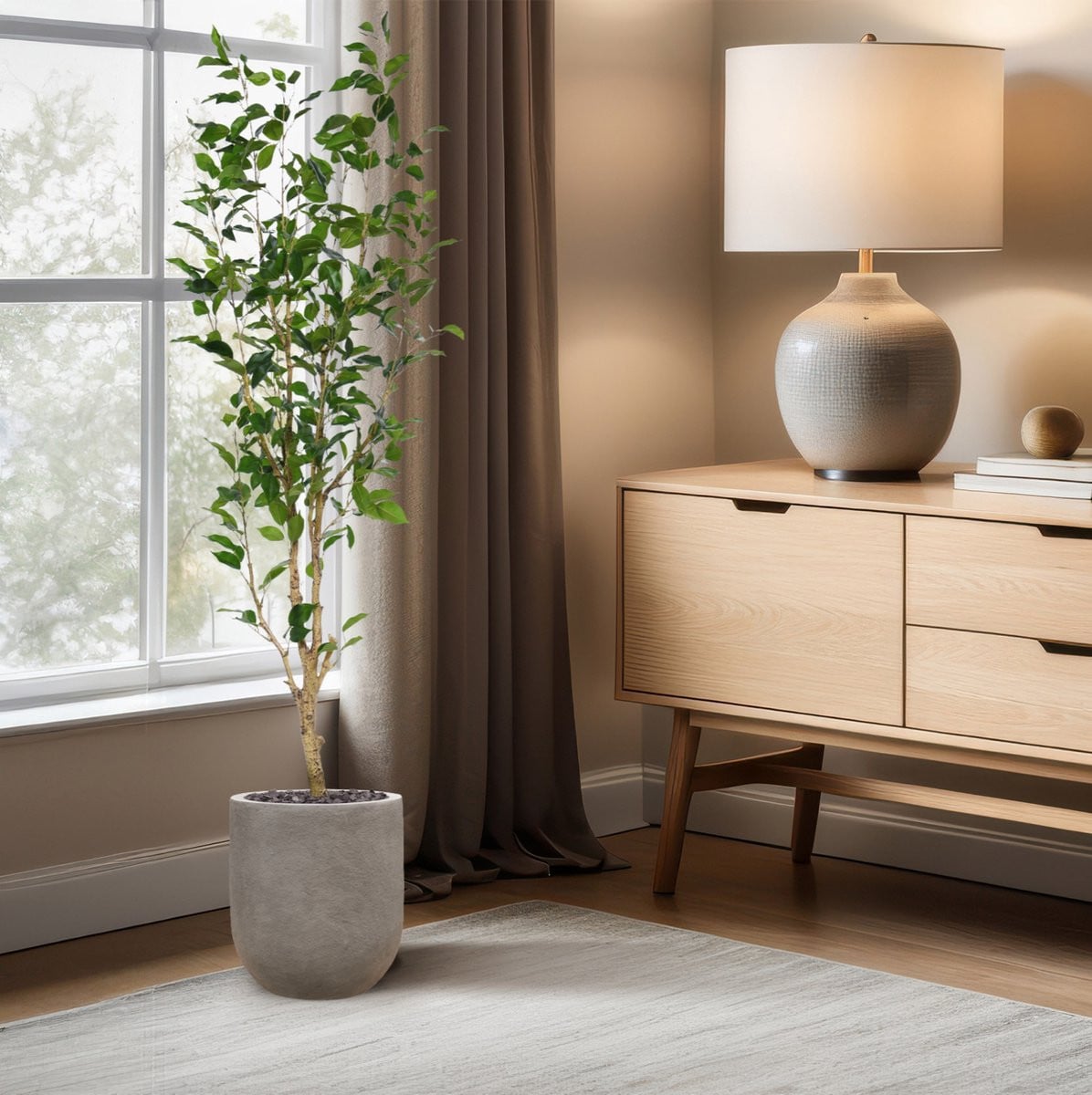 Maxifleur Ficus Exotica Kunstplant, 150 cm