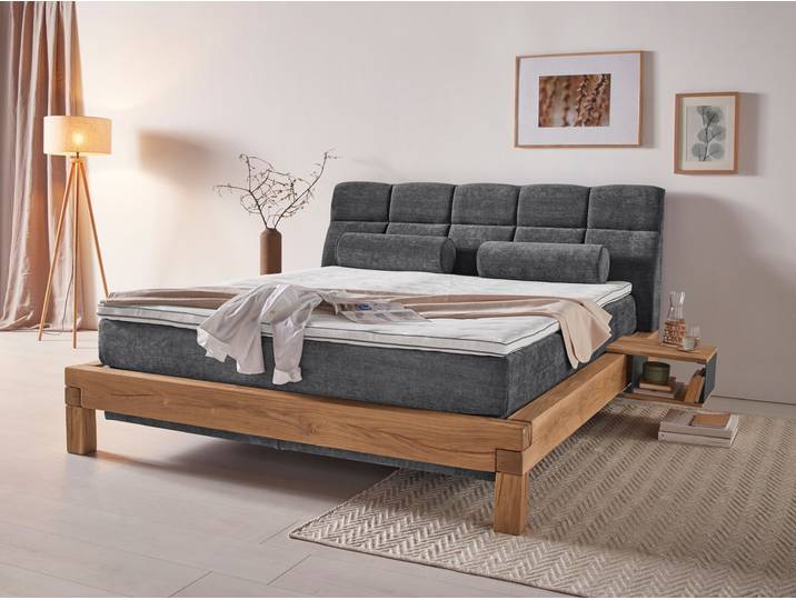 Home affaire Villads Liegefläche: 180/200 cm, Inside-Boxspring-Unterbau, recycelte Stoffe