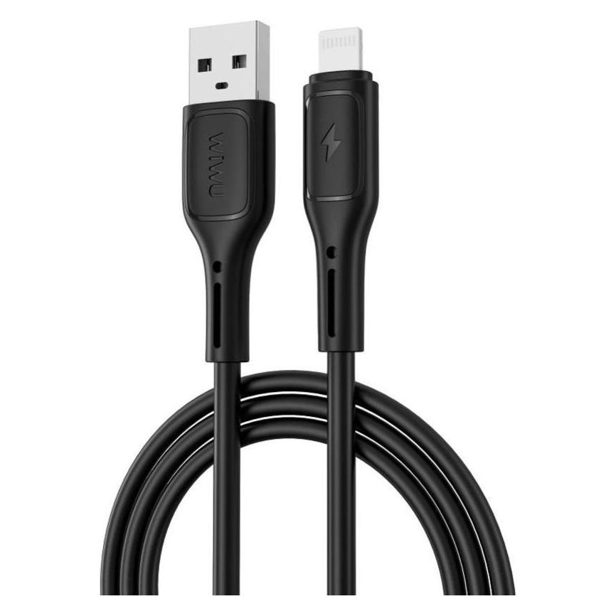 Wiwu Cable - Starlink Series Data Cable Wi-C001 USB A to Lightning 2,4A - black (1 m) (55761237)