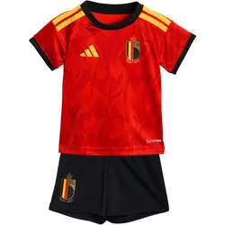 adidas RBFA Belgien Heim Baby-Minikit WM 2026 JZ5983 - red/bold gold 80