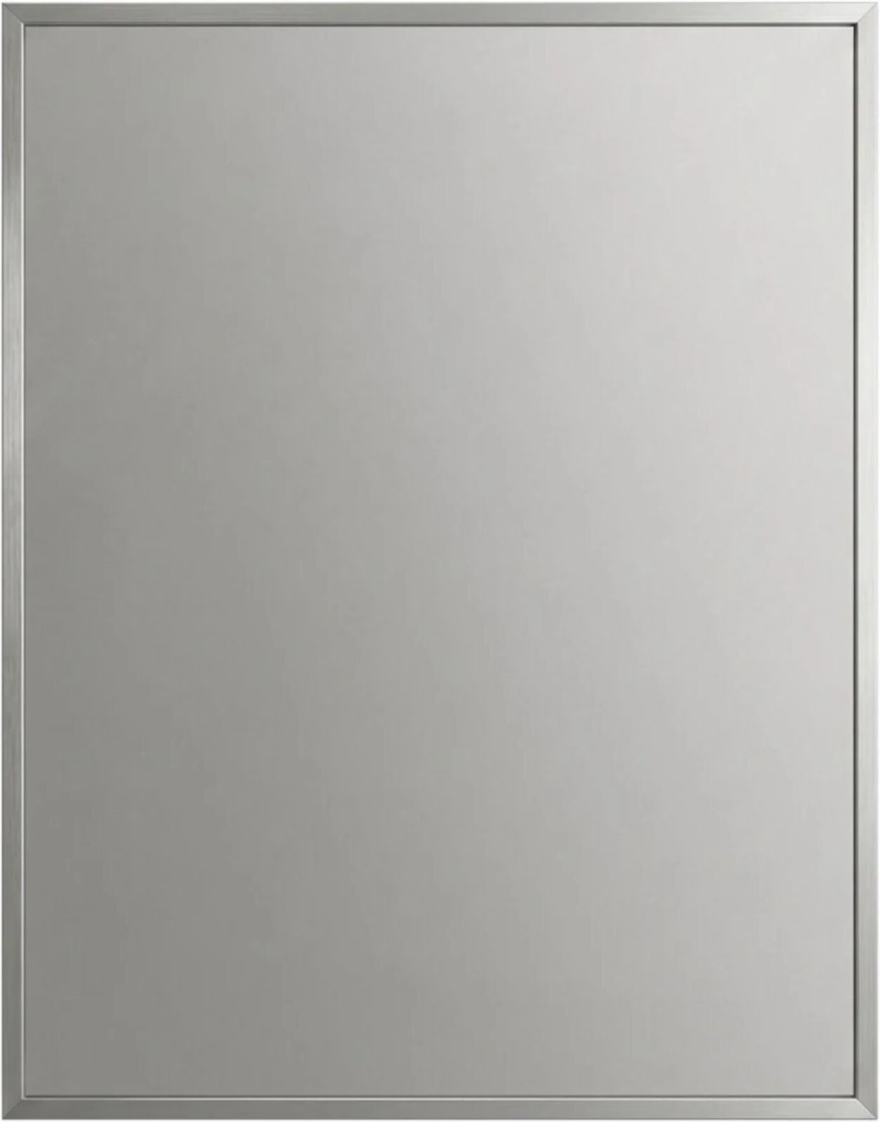 BADEDU OKA Spiegel 60 cm breit mit Aluminiumrahmen