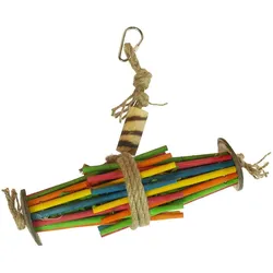Duvoplus Pinata Maisblätter Seegras und Kokosnuss, Vogelheimeinrichtung