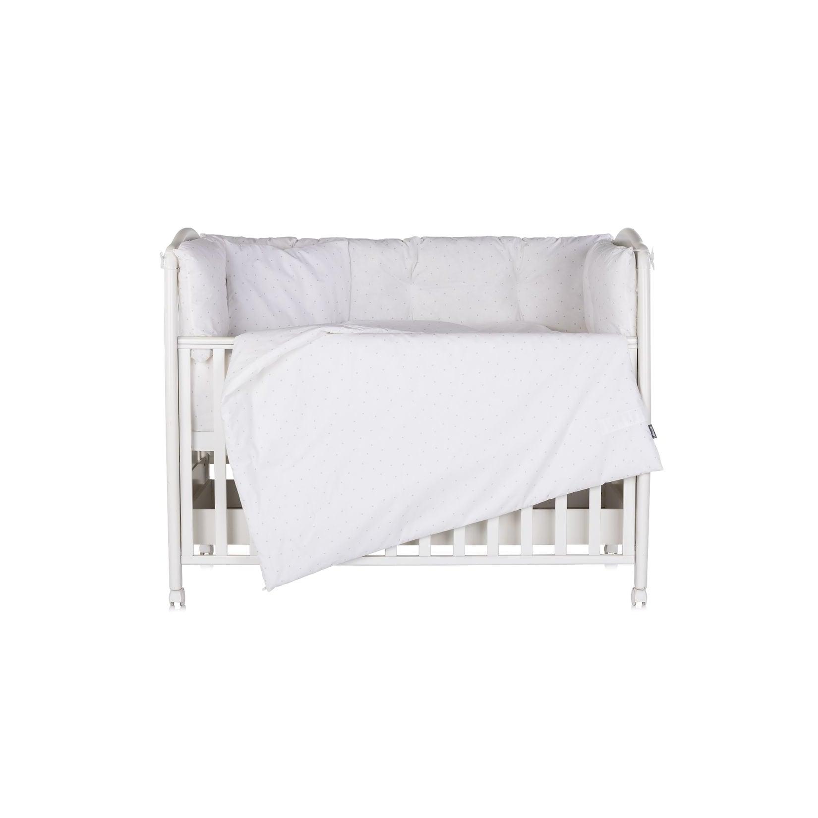 Chipolino Kinderbettwäsche 9-teilig 140x70cm Baumwolle Kissen Decke Bezüge Laken grün