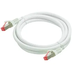Python Series Patchkabel mit Rastnasenschutz (RNS) und Nylongeflecht (S/FTP, CAT6, 30 m), Netzwerkkabel