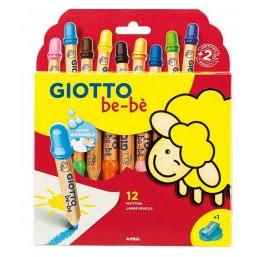 Giotto be-bè Super-Farbstifte (12x) (F482000) Mindestbestellmenge: 6 Stück