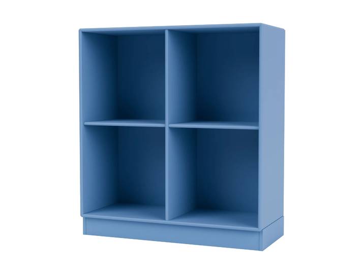 Montana SHOW Regal 69,6 x 69,6cm, Sockel 7cm 154-Azure
