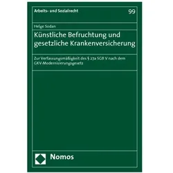 Künstliche Befruchtung und gesetzliche Krankenversicherung, Fachbücher von Helge Sodan