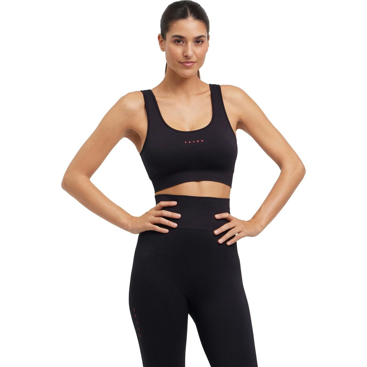 Falke Damen Training Sport-bh black (3000) M 37295-3000-M
