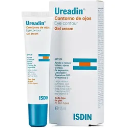 Isdin, Augenpflege, Ureadin Augenkontur Gel Creme Spf20 15ml (Augenpflege Gel, 15 ml, Tag)