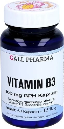 Vitamin B3 100 mg GPH Kapseln 60 St