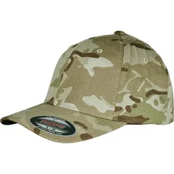 FLEXFIT Unisex 6-Panel Kappe Multicam Klassische Cap 6277MC khaki multicam L/XL