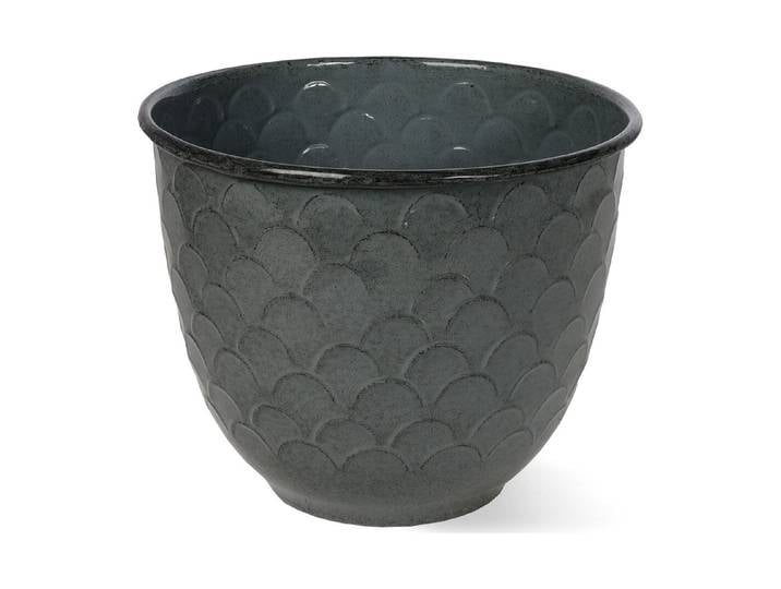 Jaco Übertopf Steel Surat Ø37xH32cm grau