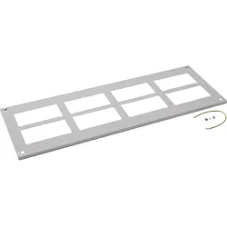 Hager FZ894D Verschlussplatte geöffnet für Schrank univers, IP54, SKI, 20x1100x400mm