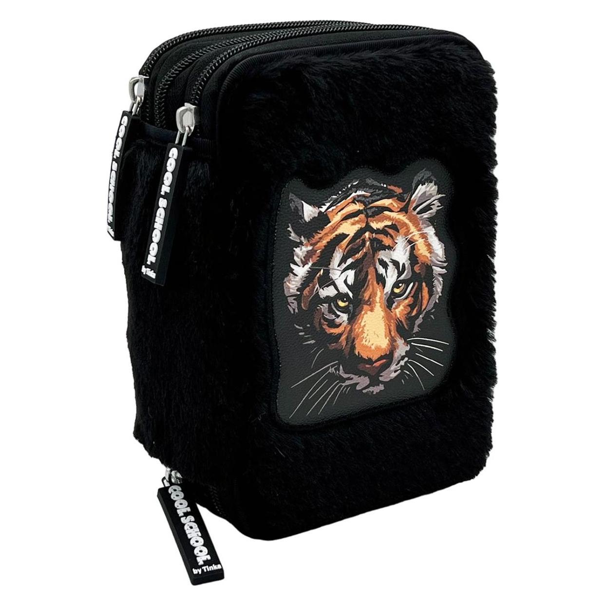 Tinka Magic Tinka - Triple Pencilcase - Tiger Black (8-804207) (8-804207)