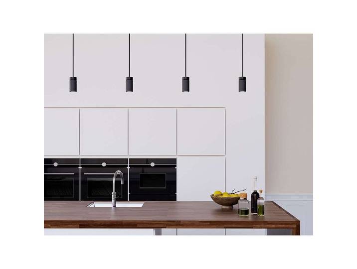 Holder Pendelleuchte Black - Herstal - Wohnzimmer - Metall