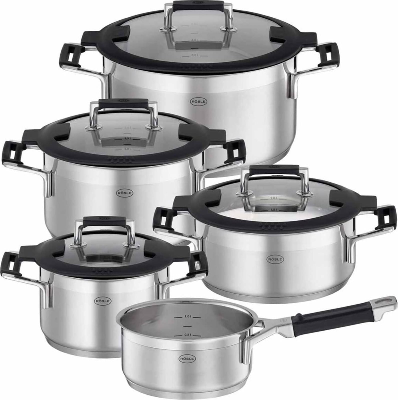 Rösle Silence Pro Topset, 5-delig