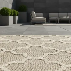 Outdoorteppich IMST, im Skandi-Stil, Beige, 80 x 150 cm