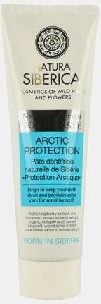 NATURA SIBERICA PASTA DENTIFRICA SIBERIANA PROTECAO ARTICA PARA DENTES SENSIVEIS 100ml
