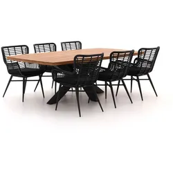 Intenso Asti/ Induno Dänisch oval 240 cm Gartenmöbel-Set 7-teilig