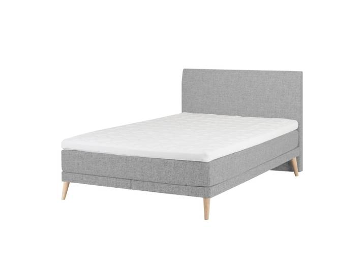 Boxspringbett Verona, 180x200 cm, Byyu, coco ash, HolzHolz/Textil
