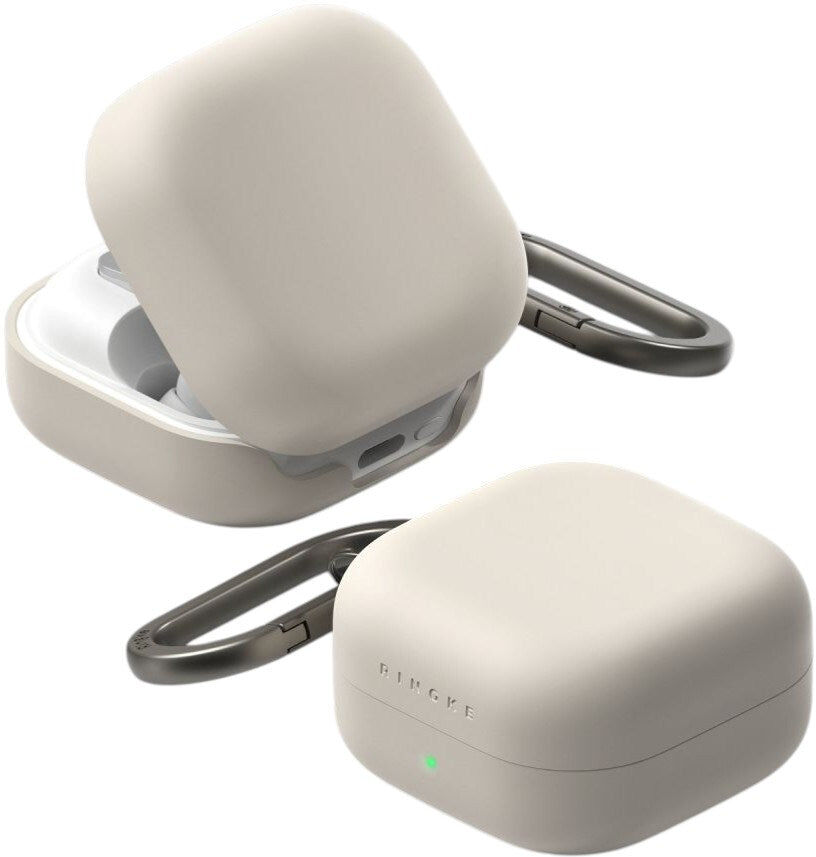 Samsung Galaxy Buds 4 / 4 Pro Ringke Silikone Cover - Beige